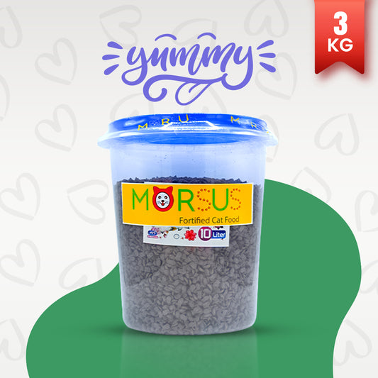 Morsus Adult Cat Food (1+ year)- Seafood Flavour 3kg Bucket