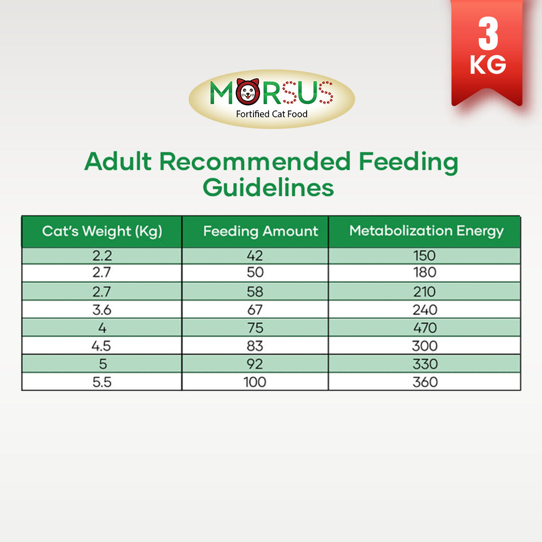 Morsus Adult Cat Food (1+ year)- Seafood Flavour 3kg Bucket