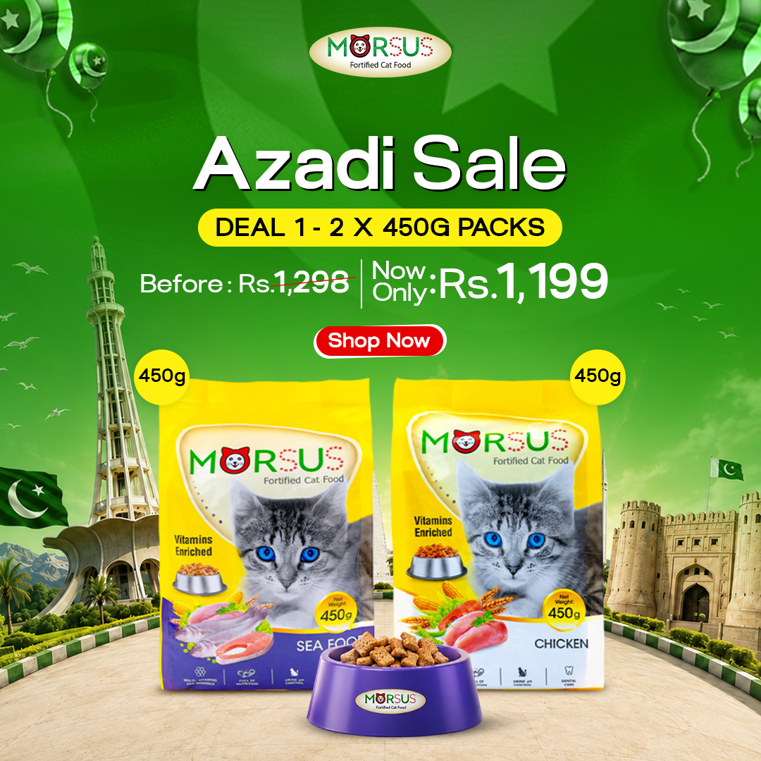 Azadi Sale - Deal 1: Mix & Match Any 2x 450g Adult Cat Food