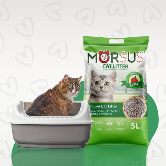 Morsus Cat Litter Apple Scent – 5 Litre