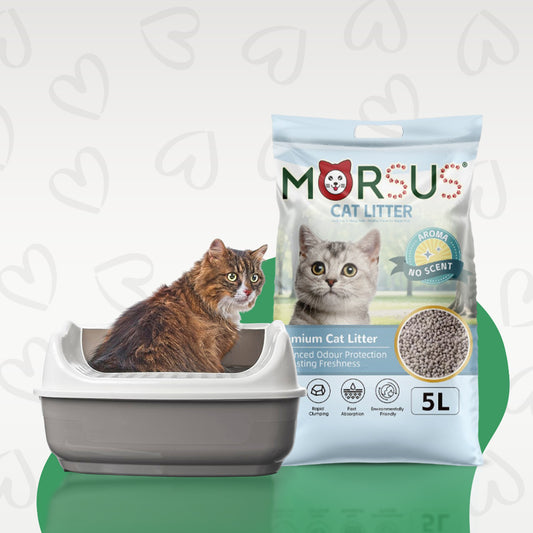 Morsus Cat Litter No Scent – 5 Litre