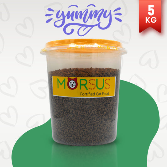 Morsus Adult Cat Food (1+ year)- Chicken Flavour 5kg Bucket