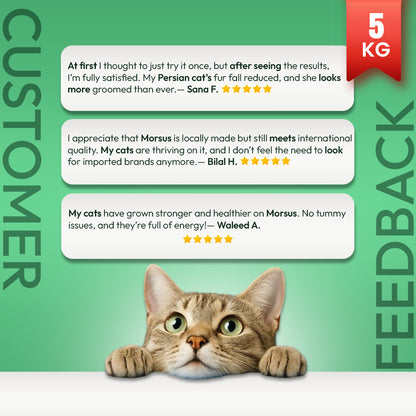Morsus Adult Cat Food (1+ year)- Seafood Flavour 5kg Bucket