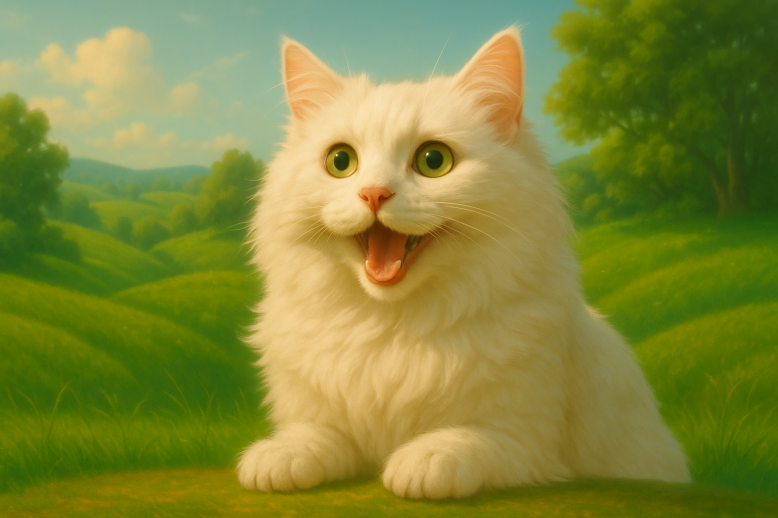 Background Cat