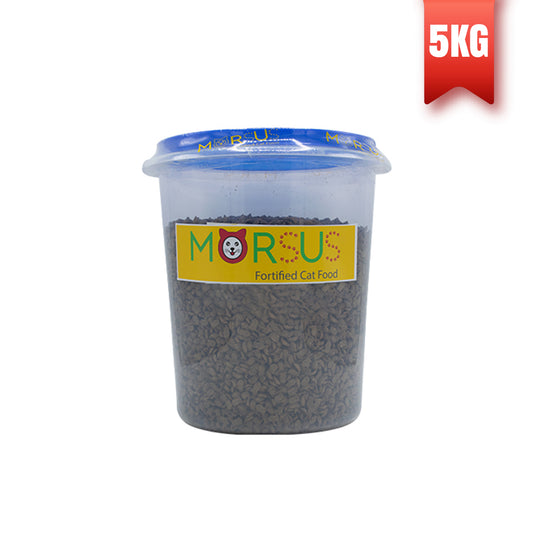 Morsus Adult Cat Food (1+ year)- Seafood Flavour 5kg Bucket